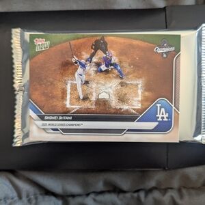 2025 Topps Now Shohei Ohtani World Series Champions Los Angeles Dodgers WS-1SSP